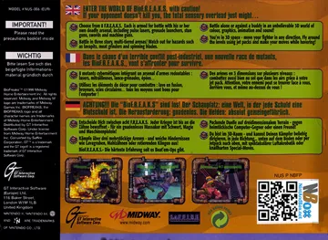 Bio F.R.E.A.K.S. (Europe) box cover back